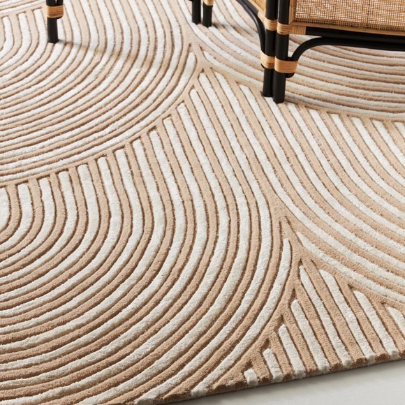 Andie tufted art deco rug * - Picture 4 of 7